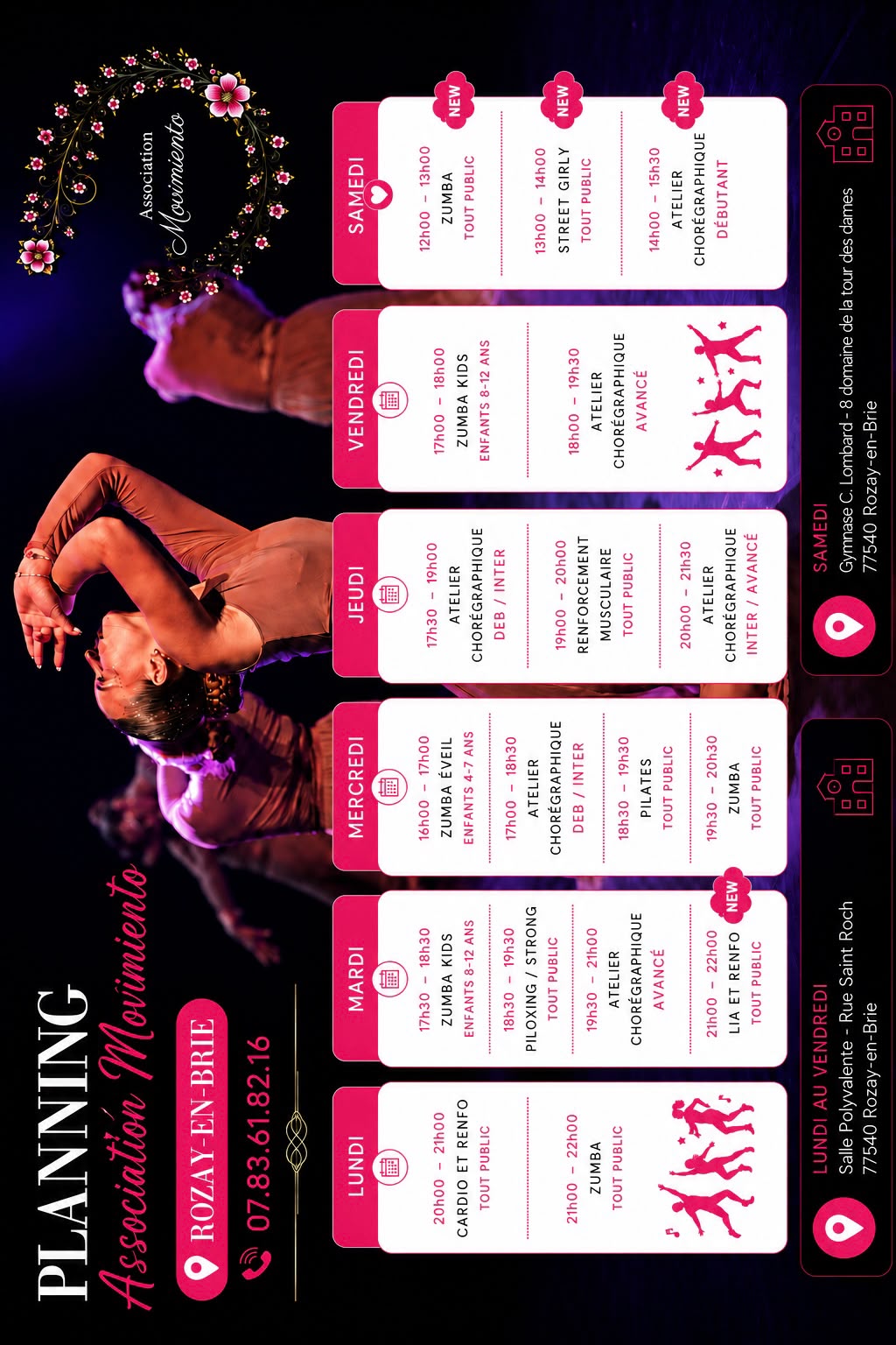 Flyer de planning